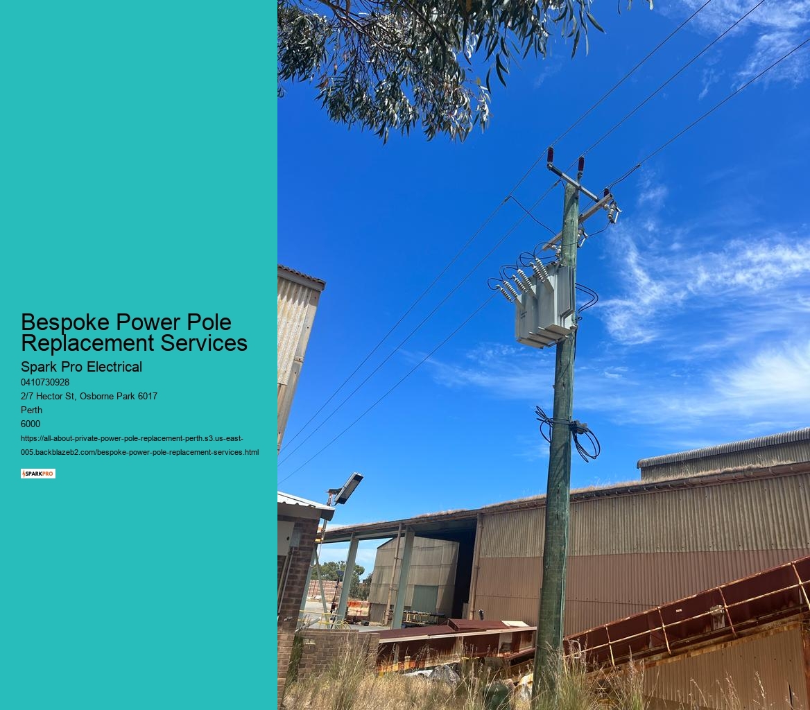 Premier Power Pole Replacement Options in Perth