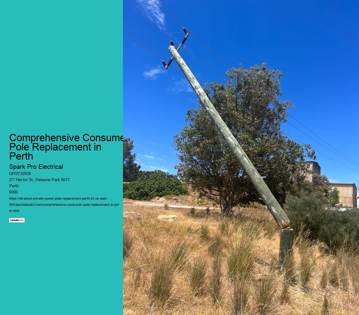 Comprehensive Consumer Pole Replacement in Perth