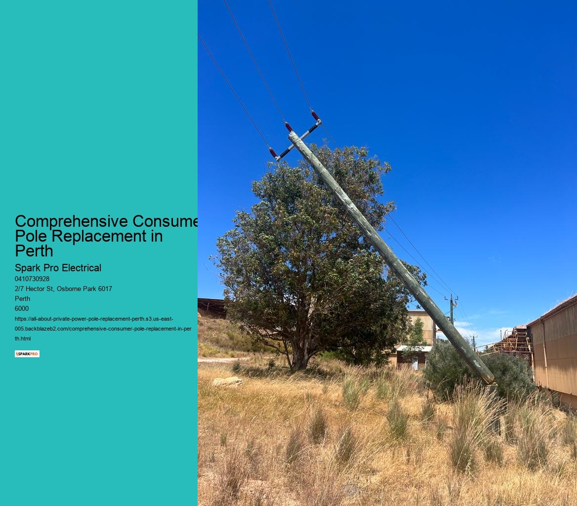 Perth’s Choice for Power Pole Services