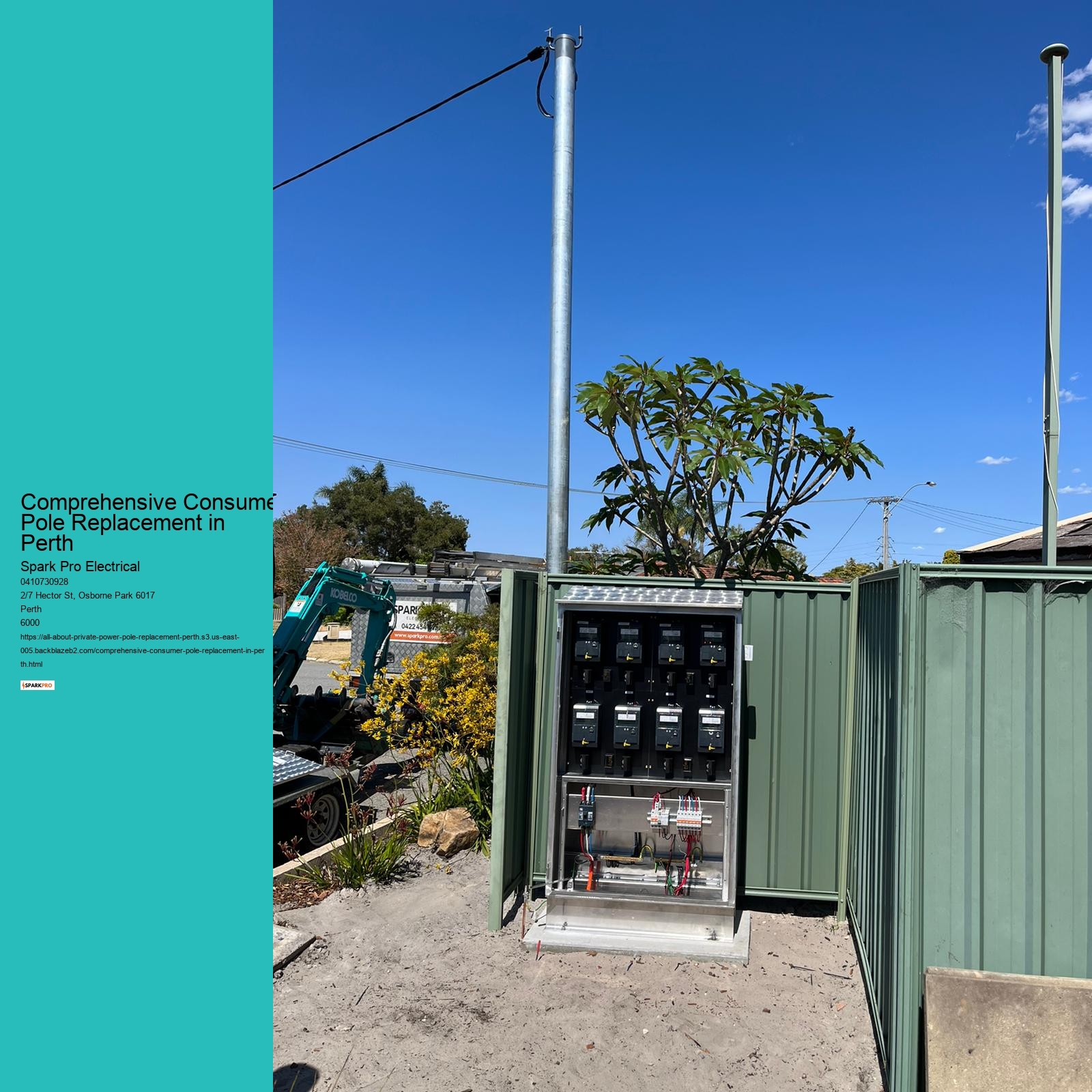 Specialised Power Pole Services for Perth Residents