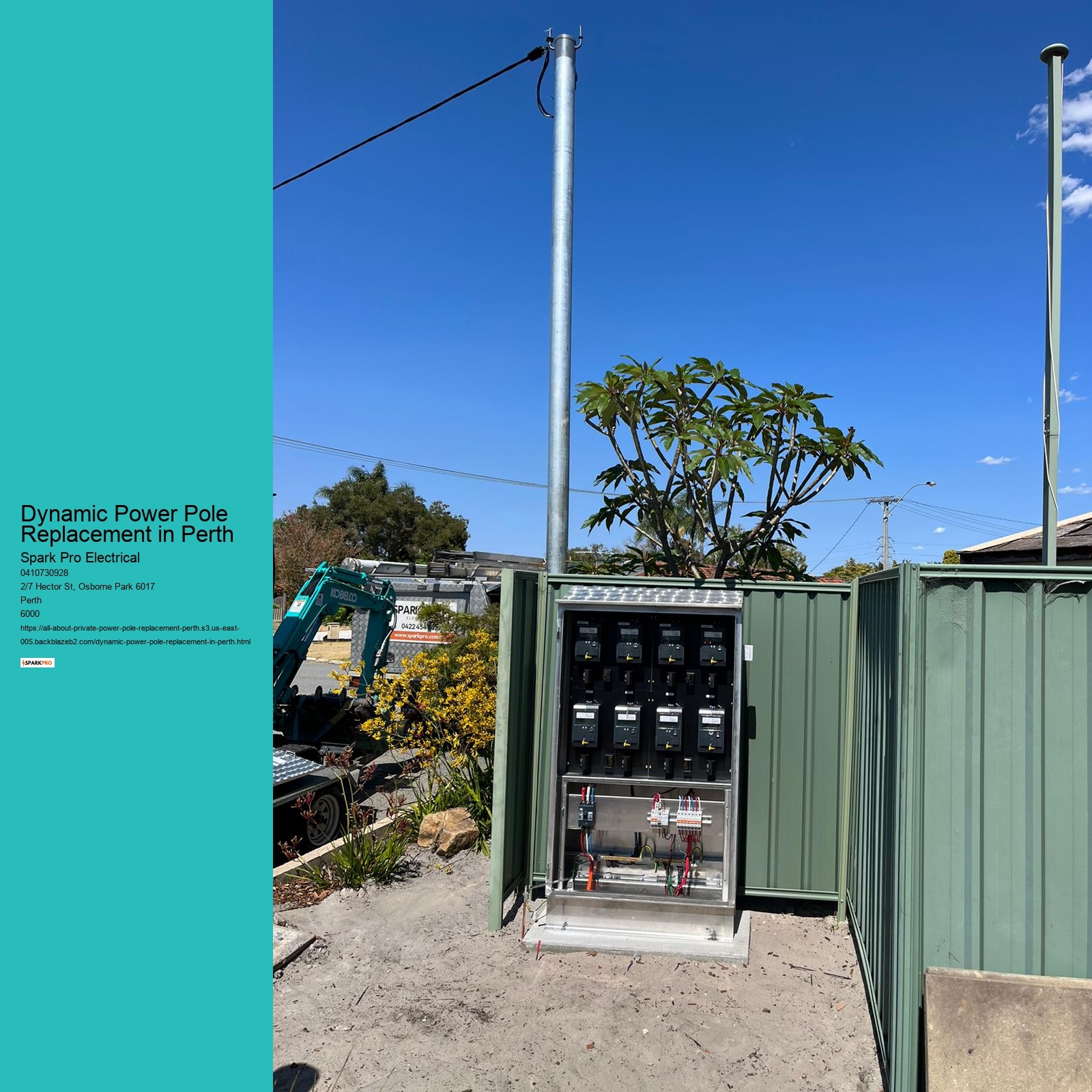 Premium Quality Power Pole Replacement in Perth