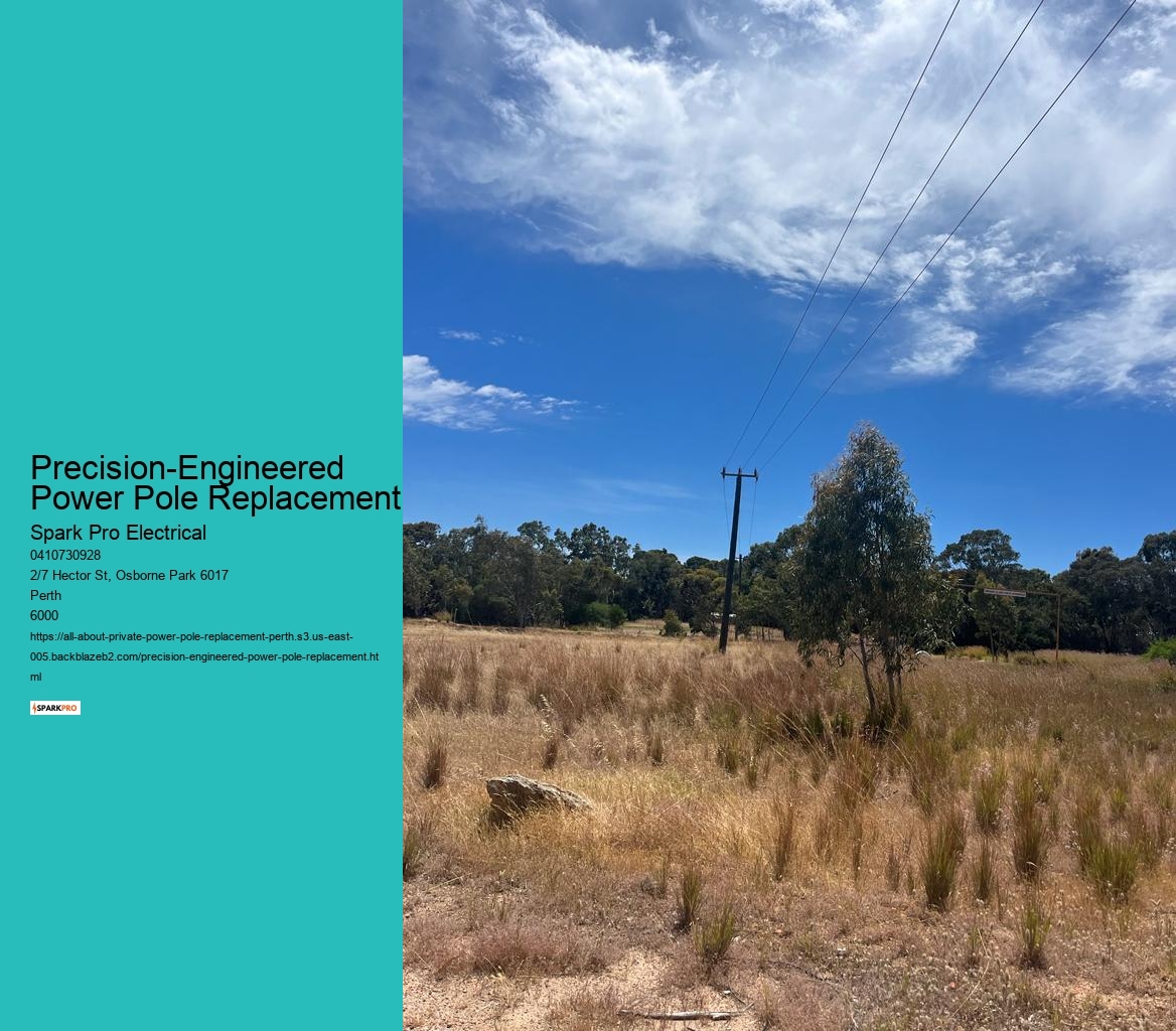 Exceptional Power Pole Replacement in Perth